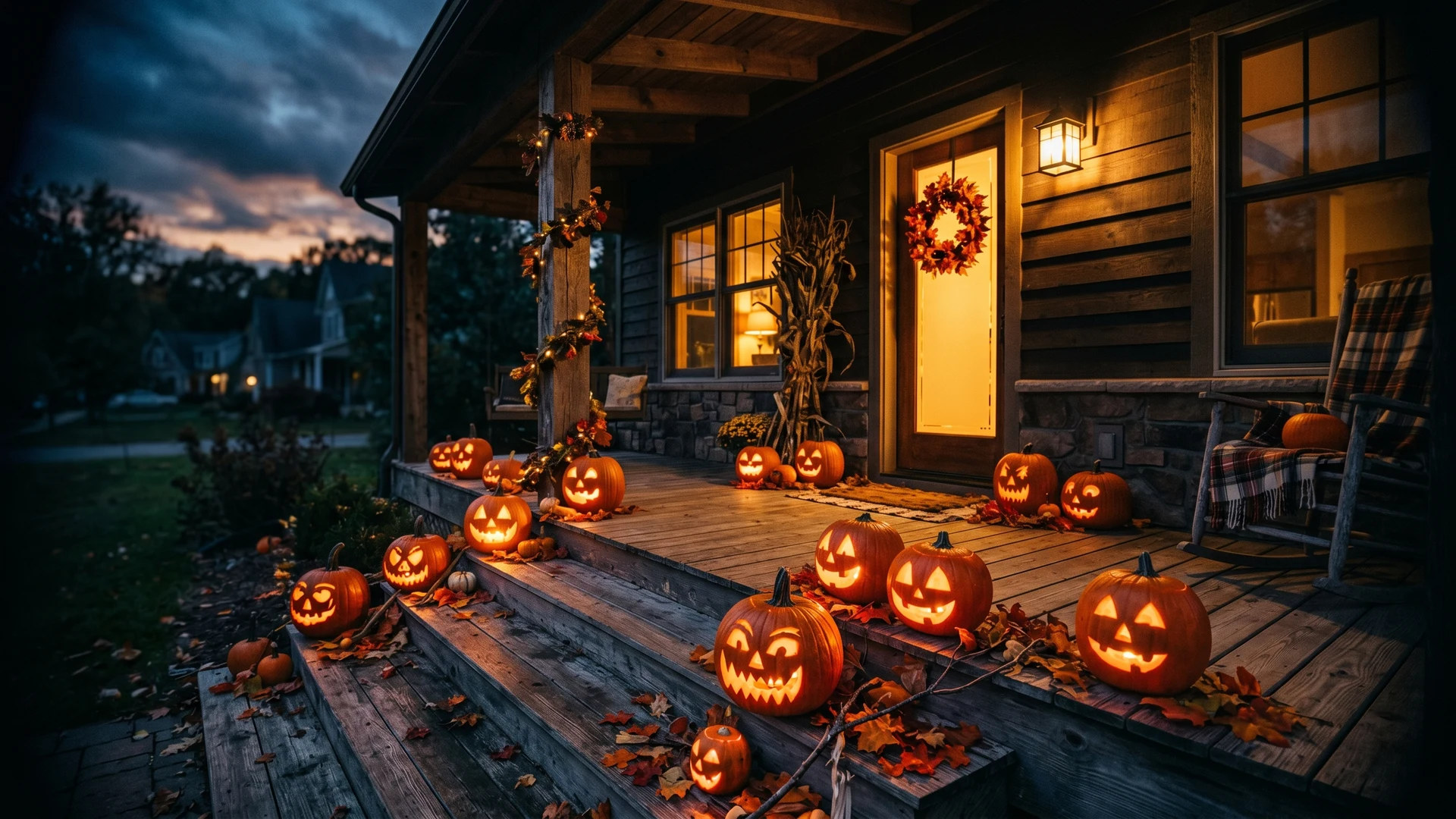 Halloween countdown timer background — live 2026 event countdown on Worldz Trendz